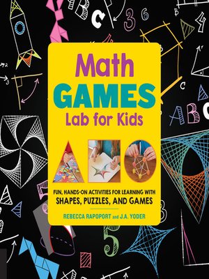 cover image of Math Games Lab for Kids